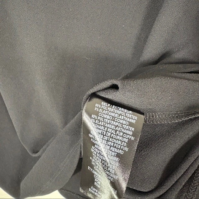 Suéter Alice + Olivia Mujer Pequeño Negro Manga Larga Clásico Pullover Hecho en EE. UU. Foto 4 de 4