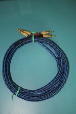 CAVO ALTOPARLANTE SINGOLO RITORTO 10' KIMBER KABLE 8TC BLU NERO CON SPINE BANANA
