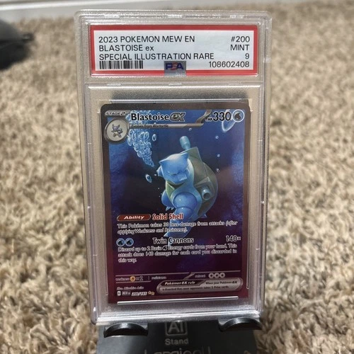 PSA 9 - Blastoise ex SIR #200 - 2023 Pokemon 151