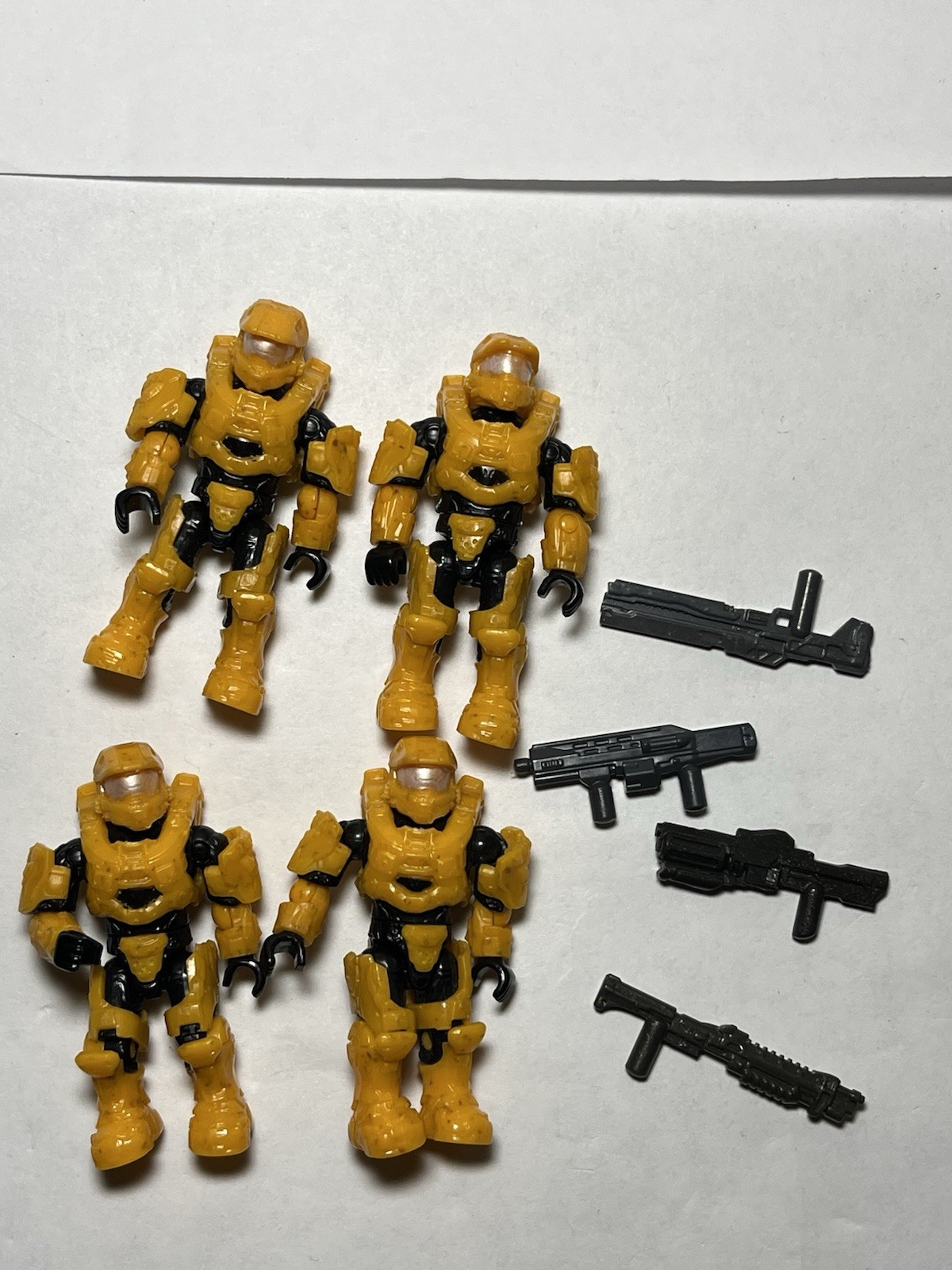 Halo Mega Construx Spartan Mark VI Yellow Lot