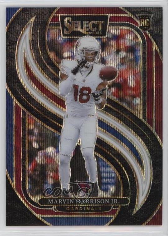 2024 Panini Select Premier Level Tri-Color Prizm /249 Marvin Harrison Jr 1n4o