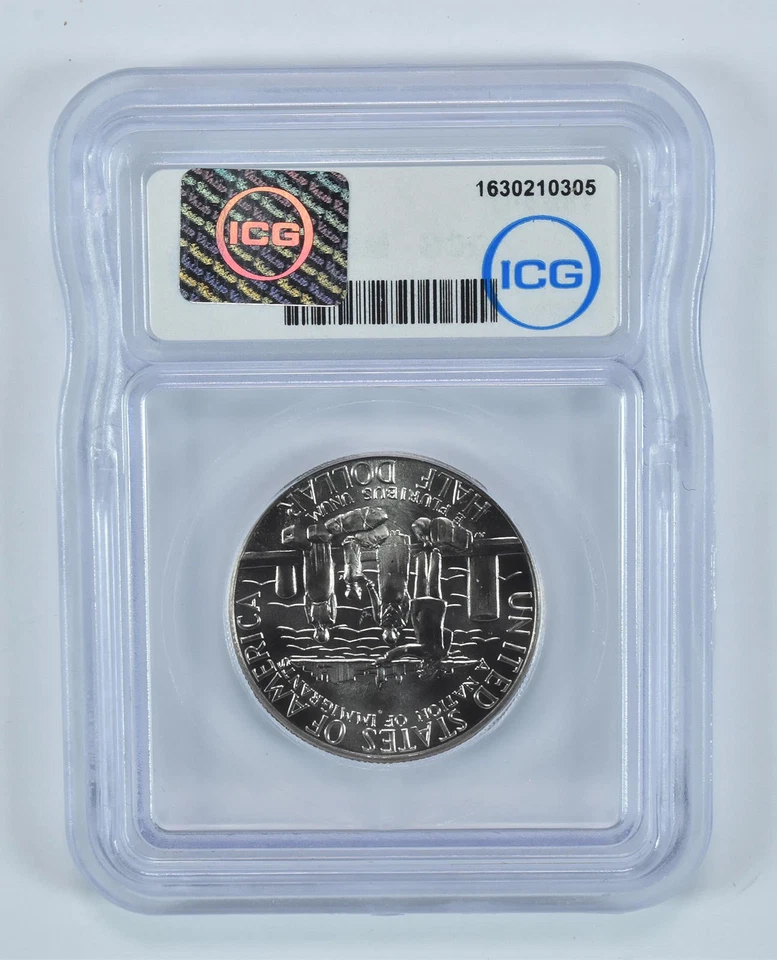 1986-D Statue Of Liberty Commemorative Half Dollar MS70 ICG *5373 - Image 2 of 4