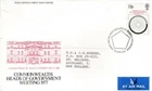 GB 1977 Commonwealth Heads of Government 1977 FDC Bureau Cancel typed enclosure