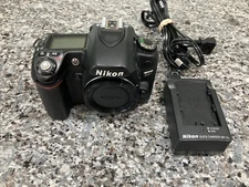 Nikon D80 10.2MP Digital SLR Camera Body With Nikon Charger & OEM Battery