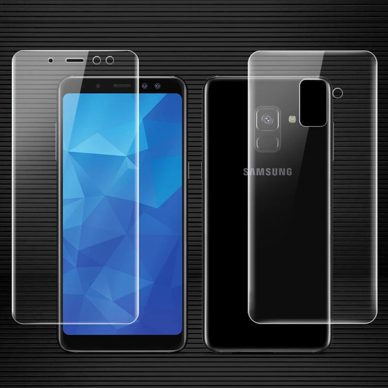 Protector de pantalla frontal trasero película de hidrogel suave para Samsung Galaxy A20 M30S A80 Foto 3 de 4