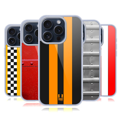 HEAD CASE DESIGNS TRANSPORTMITTEL FARBIG GEL HANDYHÜLLE FÜR APPLE iPHONE HANDYS
