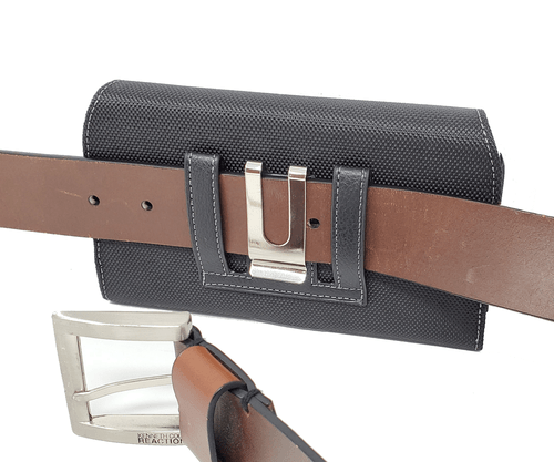 Cell Phone Holster Rugged Carrying Case Wallet Pouch w/ Metal Belt Clip(3 sizes) - Picture 32 of 37