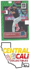 2022 Donruss Optic Connor Wong #82 Green Dragon Prizm SN,#74/99,RC