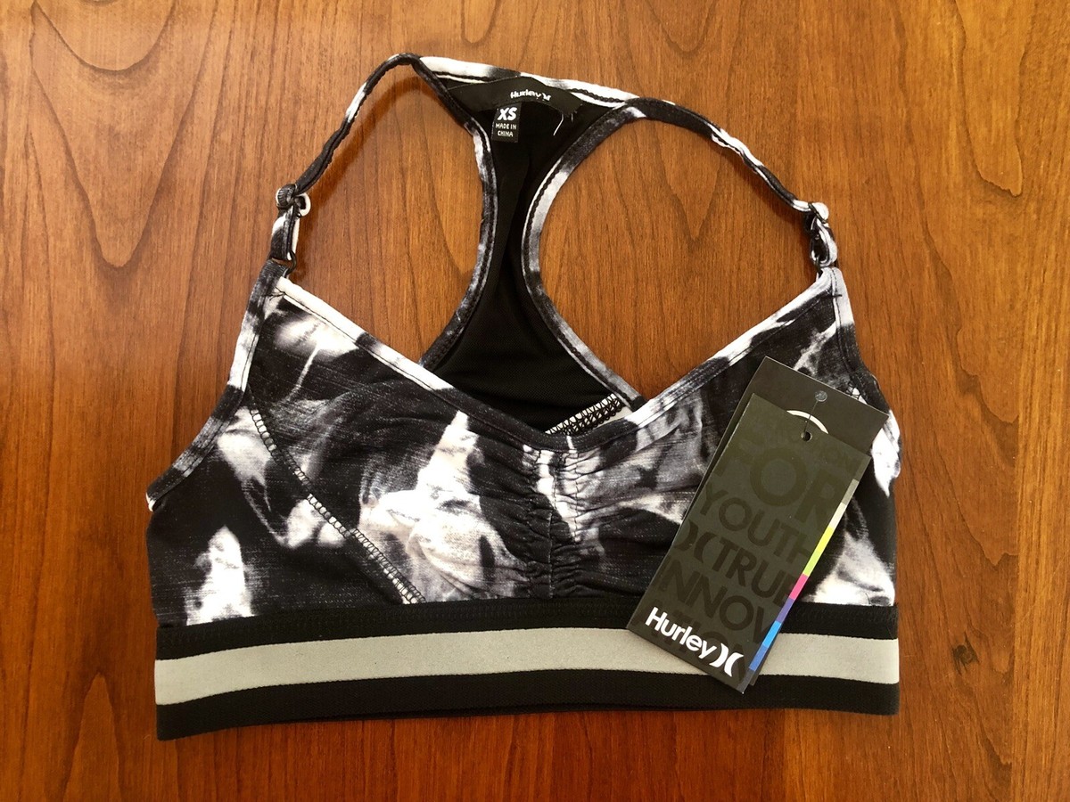 hurley nike dri fit sports bra