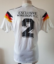 Germany 1988-1990 Home football Adidas Player  Issue vintage shirt size 44-46 #2