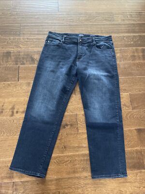 Chaps Denim Jeans Mens 40X30 Measure 40X30 Dark Wash Slim Straight Leg BT1