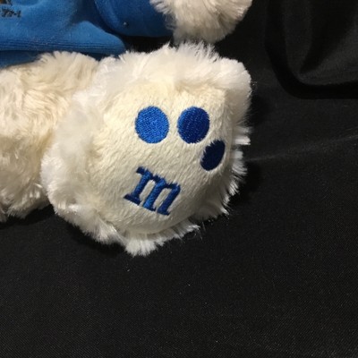 m&m teddy bear