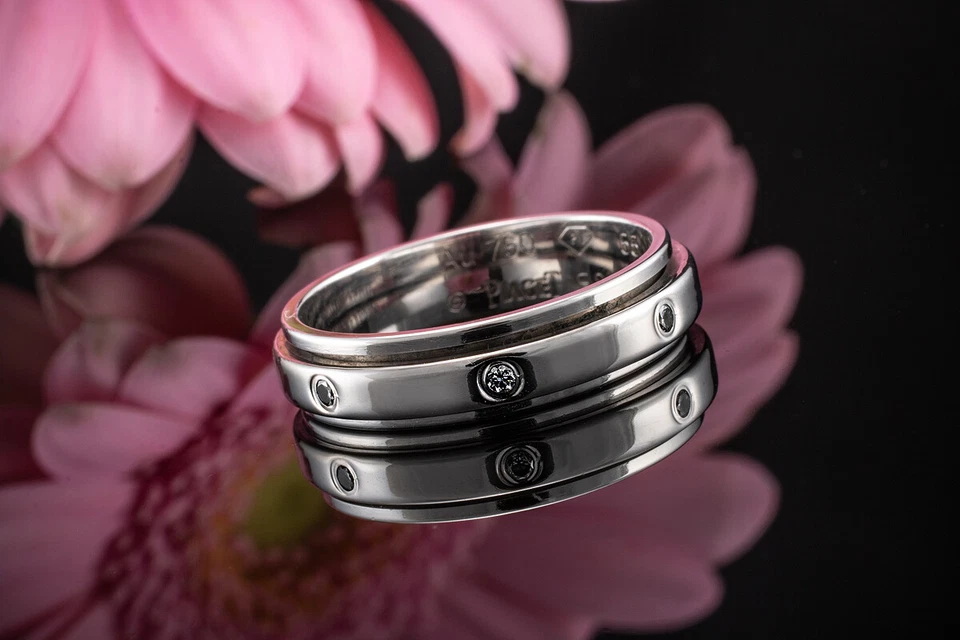 Piaget Possession Ring Drehring mit Brillanten in 750er Weißgold Gr. 55 Schmuck - Bild 4 von 4