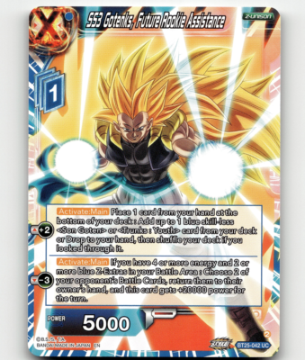 ドラゴンボール　カードダス wgl-3 悟天 DBS SS3 Gotenks, Future Rookie Assistance - Legend of the Dragon