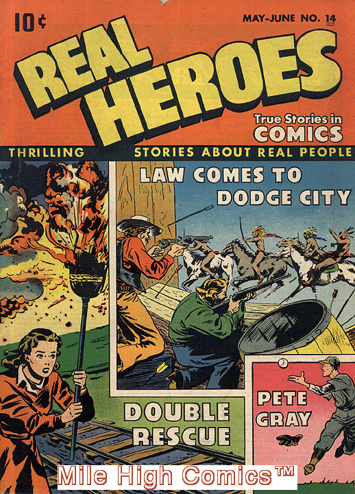 REAL HEROES COMICS (1941 Series) #14 Fine Comics Book