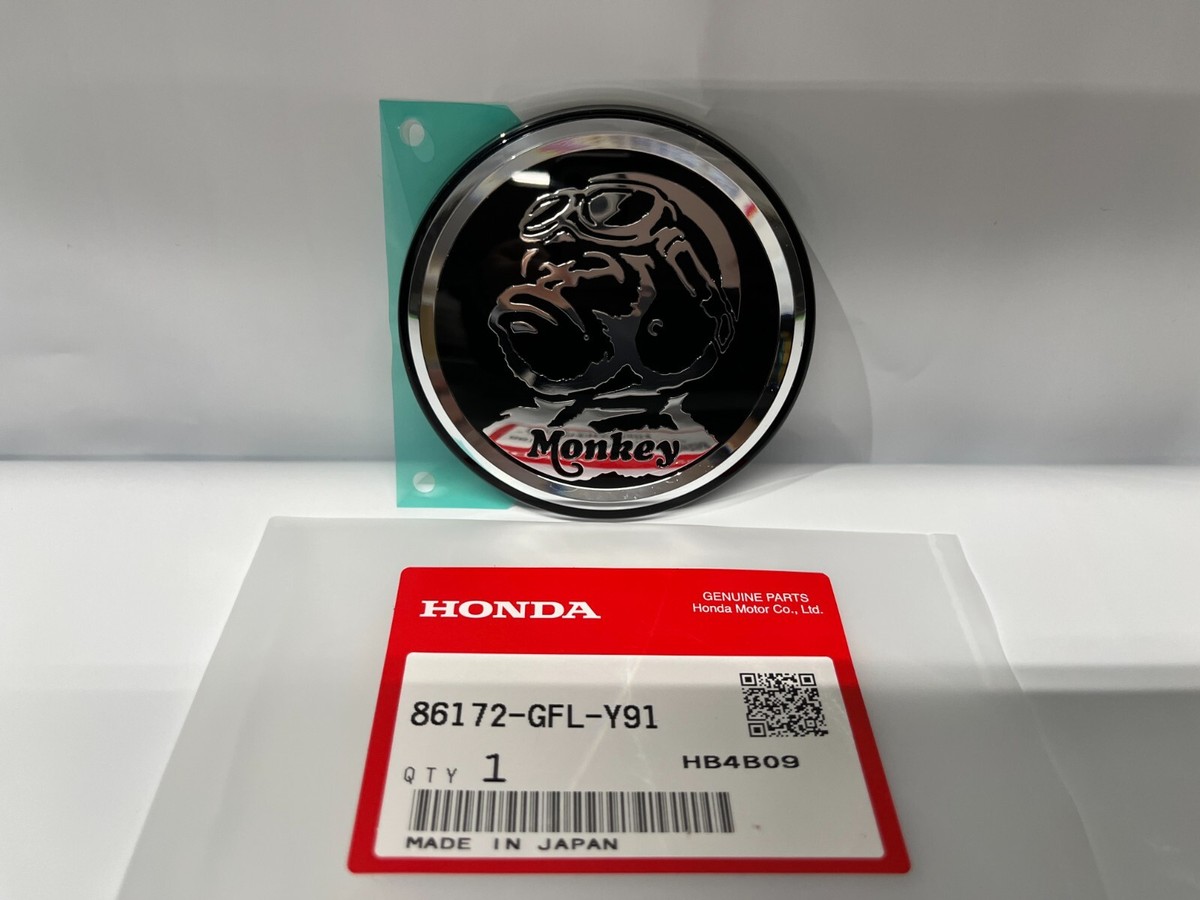 Honda Monkey Z50JG Genuine Gas Fuel Tank Emblem Left Side Japan | eBay