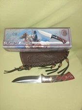 Chipaway Classics Cutlery 8.5" Stainless Steel Full tang and leather sheath