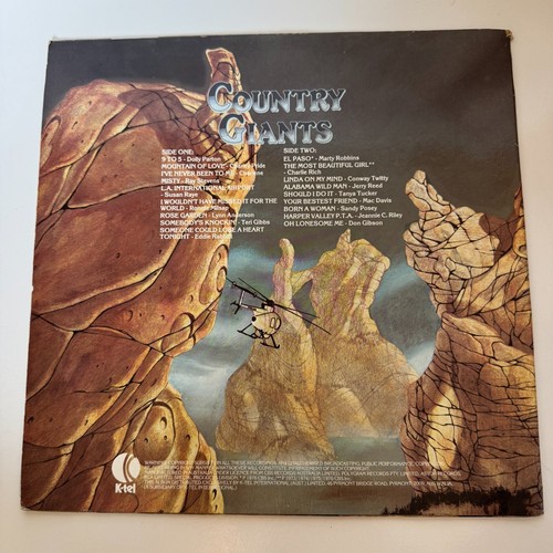 Various - Country Giants Vol. 1 (1982, Vinyl Record) - Picture 2 of 4