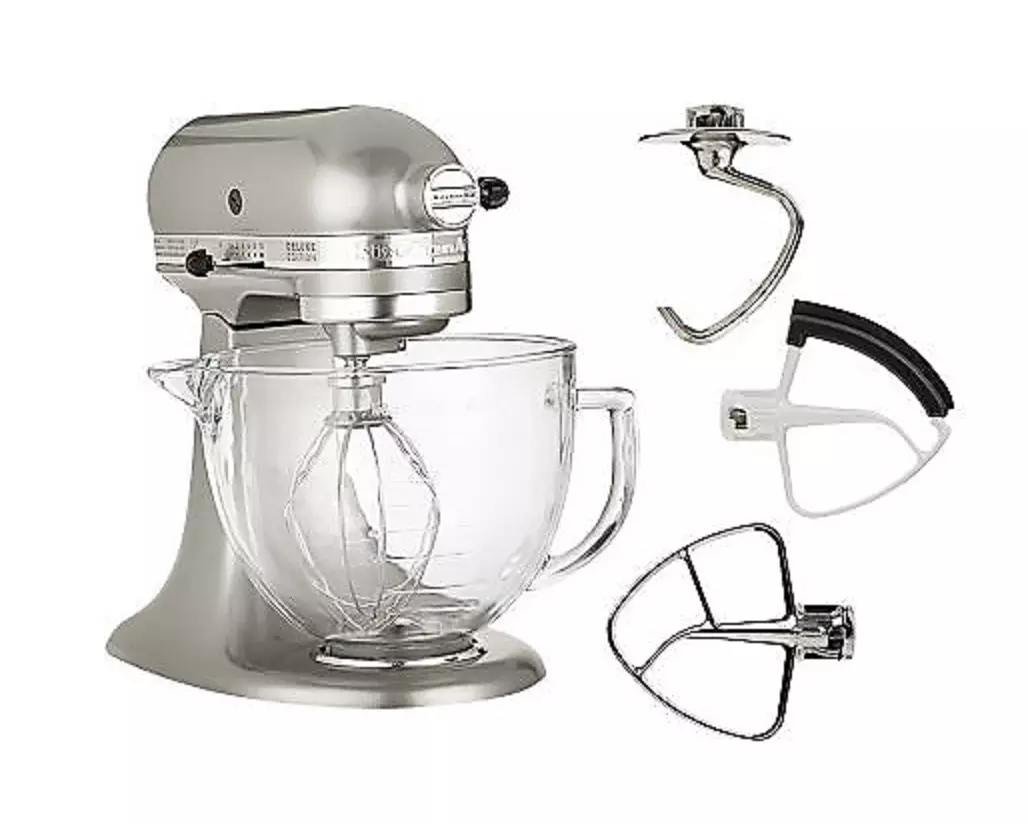 KitchenAid 5-qt Artisan Stand Mixer with Flex Edge Beater 