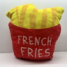 French Fries Plush Throw Pillow