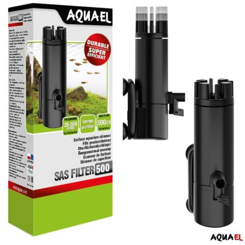 31,30€/Stk. Aquael SAS 500 Filter Oberflächenfilter Skimmer Innenfilter 20-500L - Bild 1 von 6