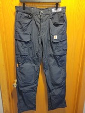 THRIVE 7920 FR PRO RIP STOP KNEE PAD CARGO UTILITY BLUE PANTS SIZE 32X30 Used