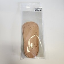 Leather Insole 3/4 Footsmart W7 Nude New Insert Comfort Arch Support Breathable