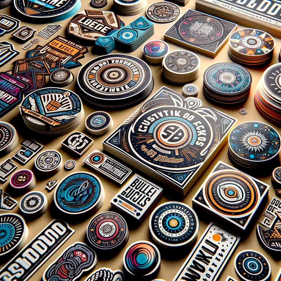 Custom Logo Stickers Product Labels Die Cut Stickers Custom Stickers Bulk Decal - Image 3 of 4