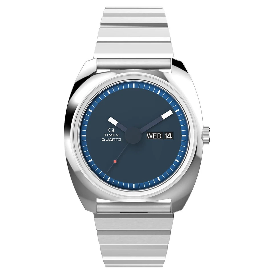 Q Timex 1975 Enigma Reissue Mystery Dial Classic 37mm Vintage Watch TW2W59800