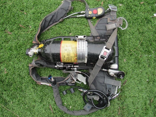 Honeywell TITAN Spec SCBA Backpack kit used AS PICTURED!!