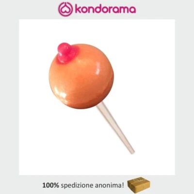 STC Lecca-lecca caramella dolce tetta seno da leccare per addio al celibato sexy 18+