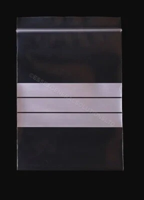 MAXGRIP Grip Seal Bags Mini Baggies WRITEABLE Food Medicine Jewellery Storage