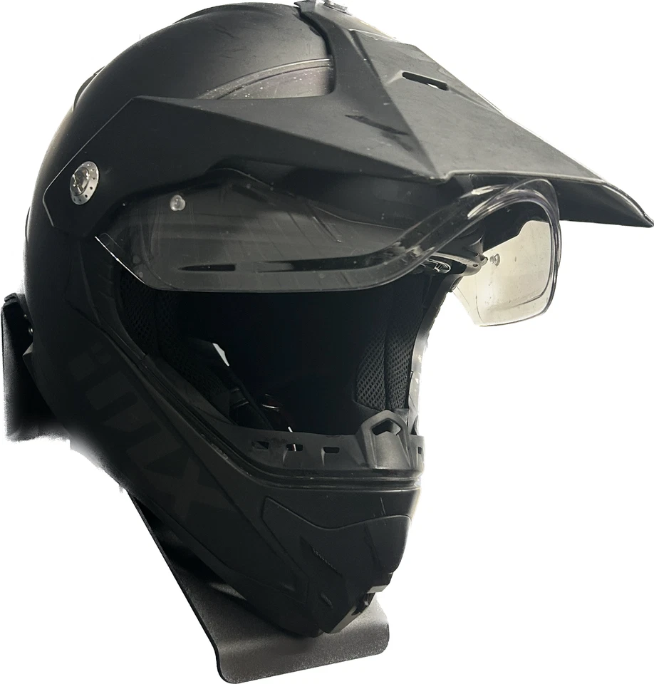 Motorcycle Helmet Holder Mounting On Wall For All Type Of Helmets Foto 2 de 4