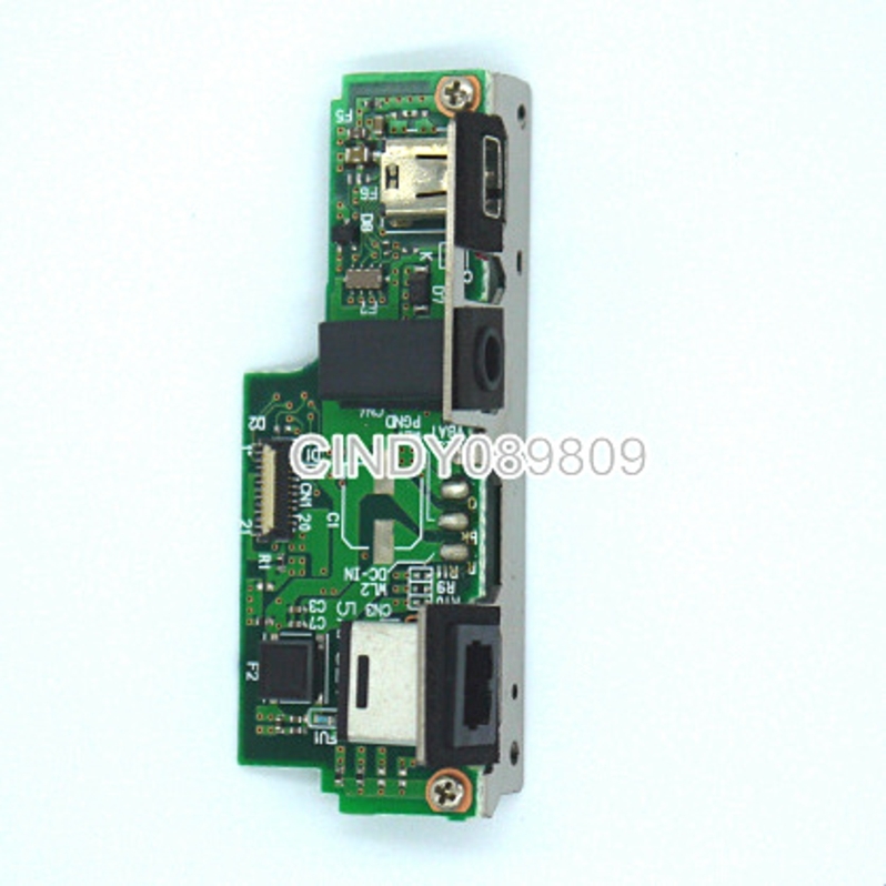 Original Interface board DC/IN HDMI/ AV/OUT GPS board PCB Unit for Nikon  D90 SLR