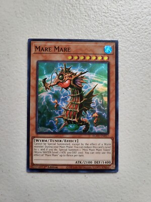 Super Mare Rarity Yugioh! Mare Mare - EGO1-EN017 - Super Rare - 1st Edition LP Free ...