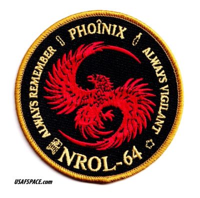 Authentic NROL-64-VULCAN CENTAUR-USSF DOD NRO Classified SATELLITE Mission PATCH