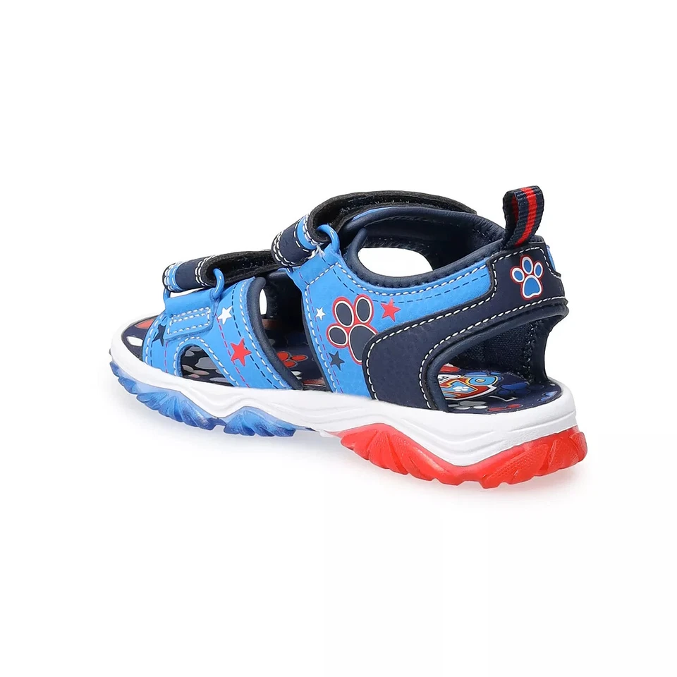 New PAW Patrol Toddler Boys' Light-Up Sandals 6 7 8 9 10 - Image 3 of 4