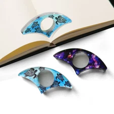 Set of 2 Book Page Holders Thumb Ring Page Holders Book Opener for Book Lovers