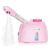 Wavytalk Facial Steamer, Warm Mist With 360° Rotatable Sprayer Nozzle - NIB