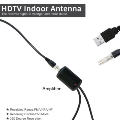 Doppio amplificatore per antenna TV (DVB-T / DVB-T2 / DVB-C