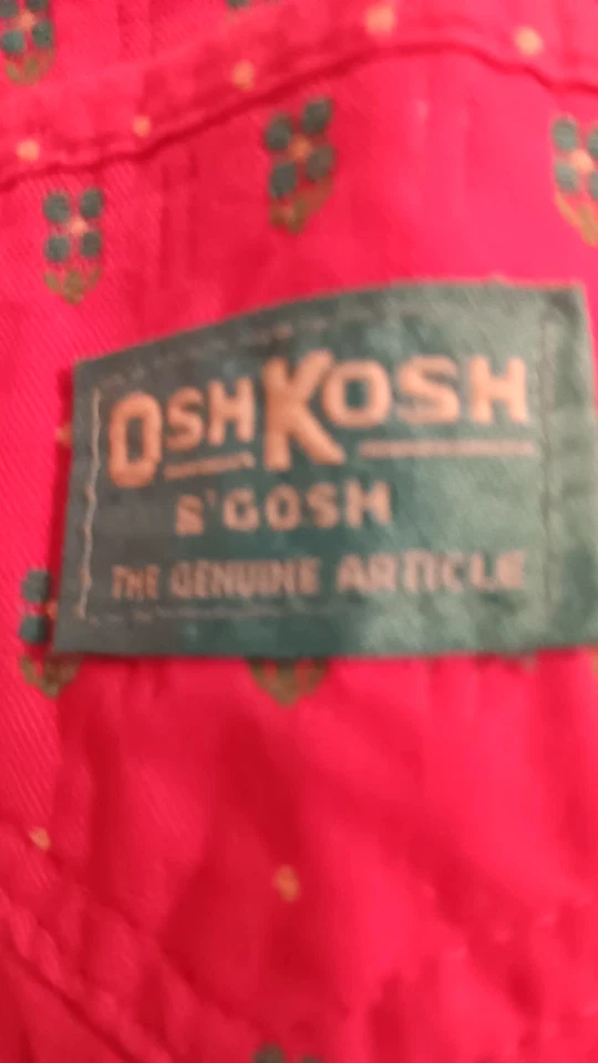 Macacão bolha floral vintage anos 90 OshKosh babadores arco rosa azul meninas tamanho 2T - Imagem 2 de 4