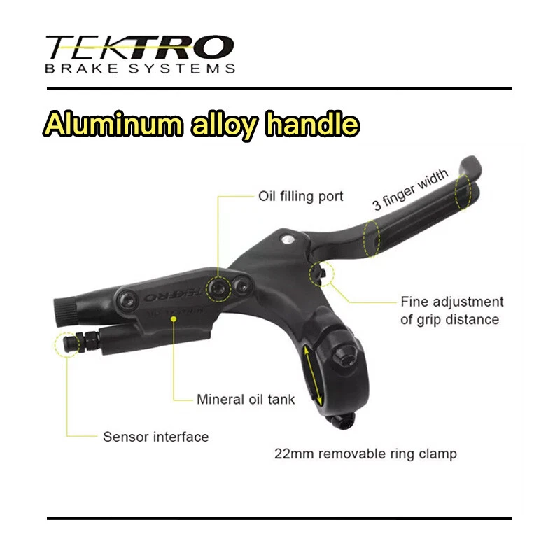 Tektro HD-E350 E-bike Power Control Hydraulic Brake Electric 2pin Front/Rear/Set - Image 3 of 4