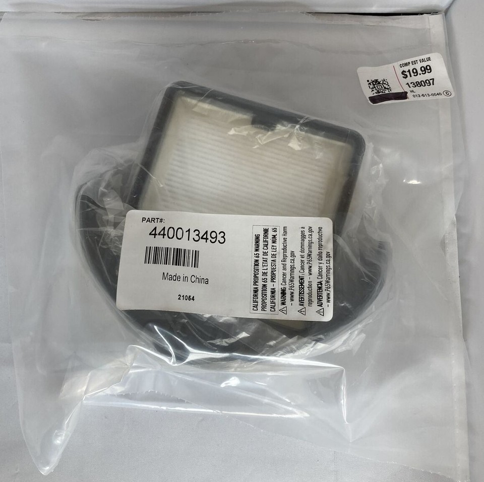 For Hoover HEPA Exhaust Filter 303172001 303172002 Tseries Windtunnel