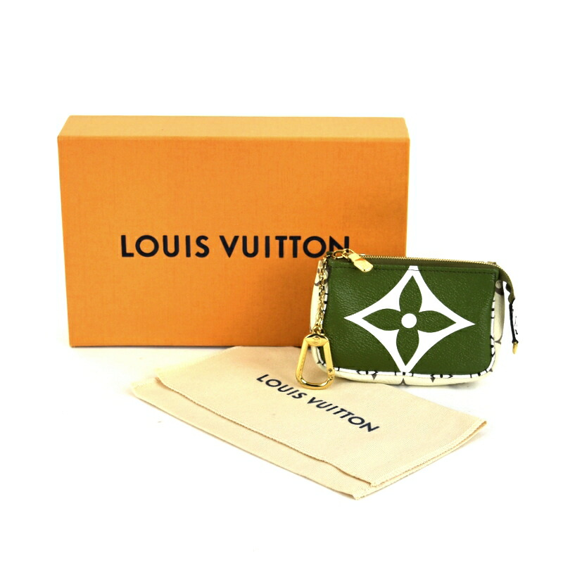 Louis Vuitton Giant Monogram Mini Pochette Accessoires Khaki