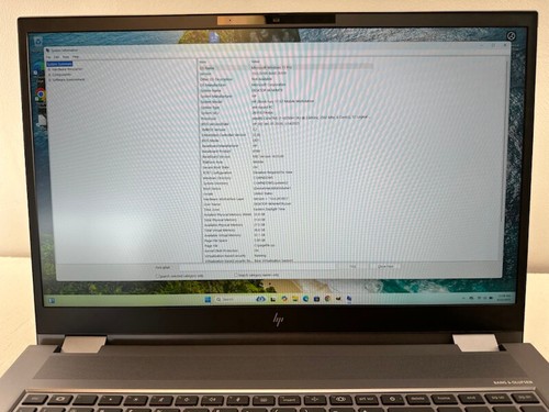 Hp ZBook Fury 17 G7 17.3" i7-10750H @ 2.60GHz 32GB Ram 512GB SSD 11 Pro - Picture 2 of 19