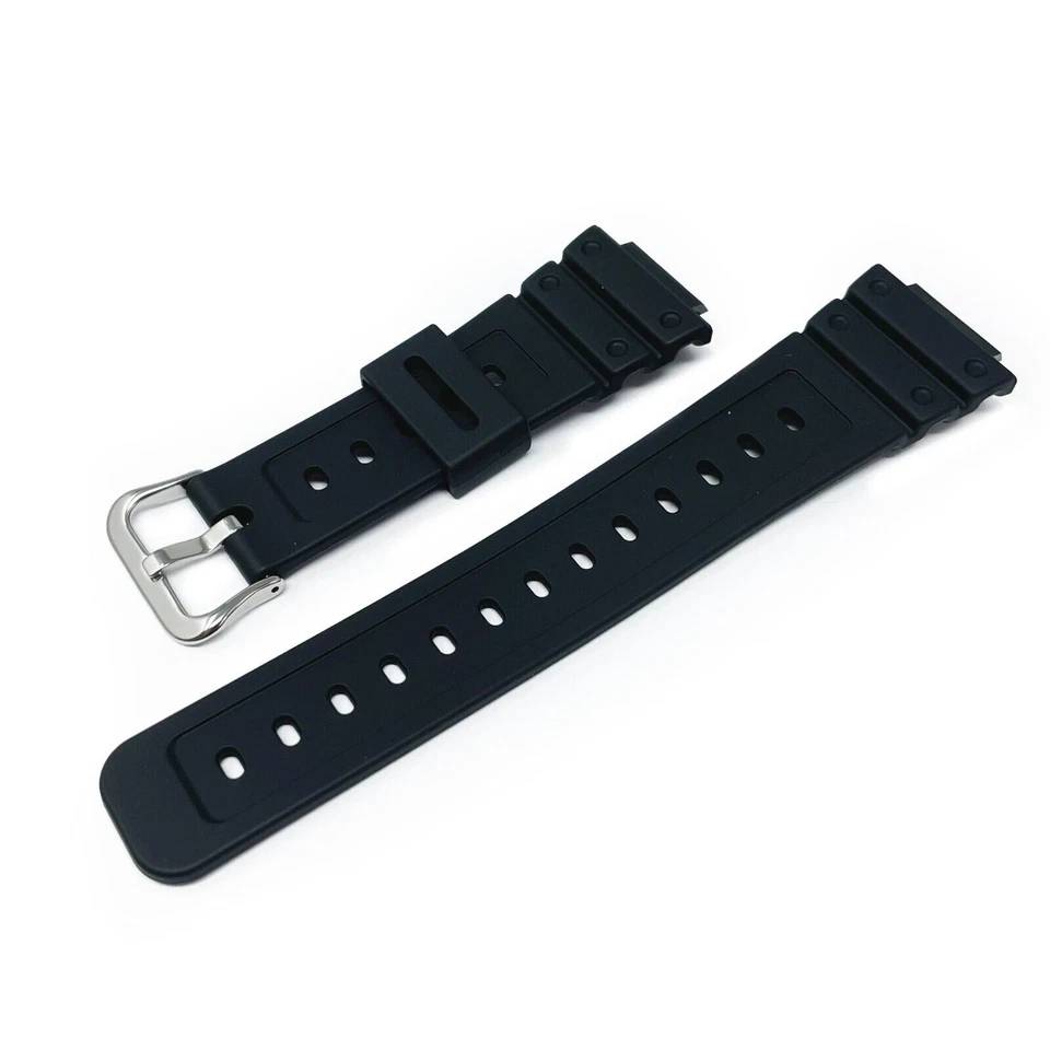 Новый резиновый ремешок для часов Casio DW5600 GW5000 ​GW-M5600 GWX-5600 16 мм  - Изображение 3 из 4