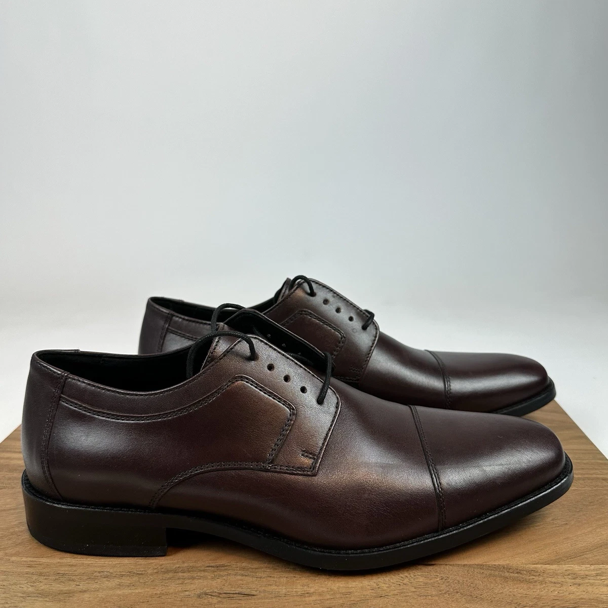 Johnston & Murphy Bartlett Cap Toe Lace-up dress shoes-10.5M Johnston & Murphy Lace Up Dress Shoes for Men for sale | eBay main image 3