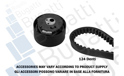 BKCD0100 BUGATTI Zahnriemensatz für ABARTH,ALFA ROMEO,CHRYSLER,DODGE,FIAT,JEEP,L