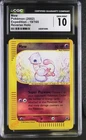 CGC 10 GEM MINT Mew 19/165 Expedition Reverse Holo Pokemon Card
