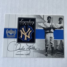 Charlie Keller 2000 Upper Deck Yankees Legendary Lumber  #CK-LL